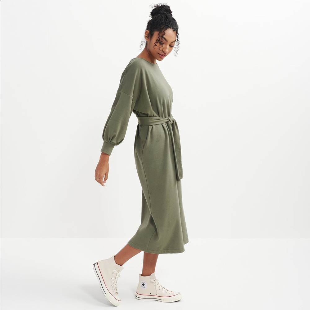 Amour Vert Fleur Reverie Terry Dress